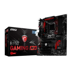 MSI B150 GAMING M3 (Chipset Intel B150/ Socket LGA1151/ VGA onboard)